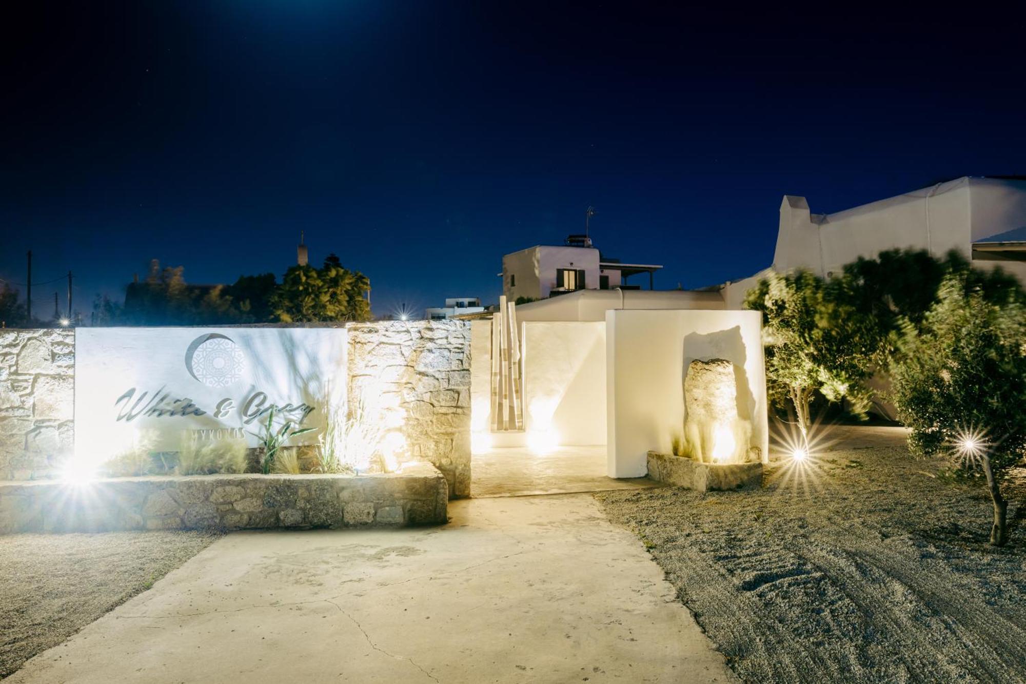 White And Grey Lägenhet Mykonos Town Exteriör bild