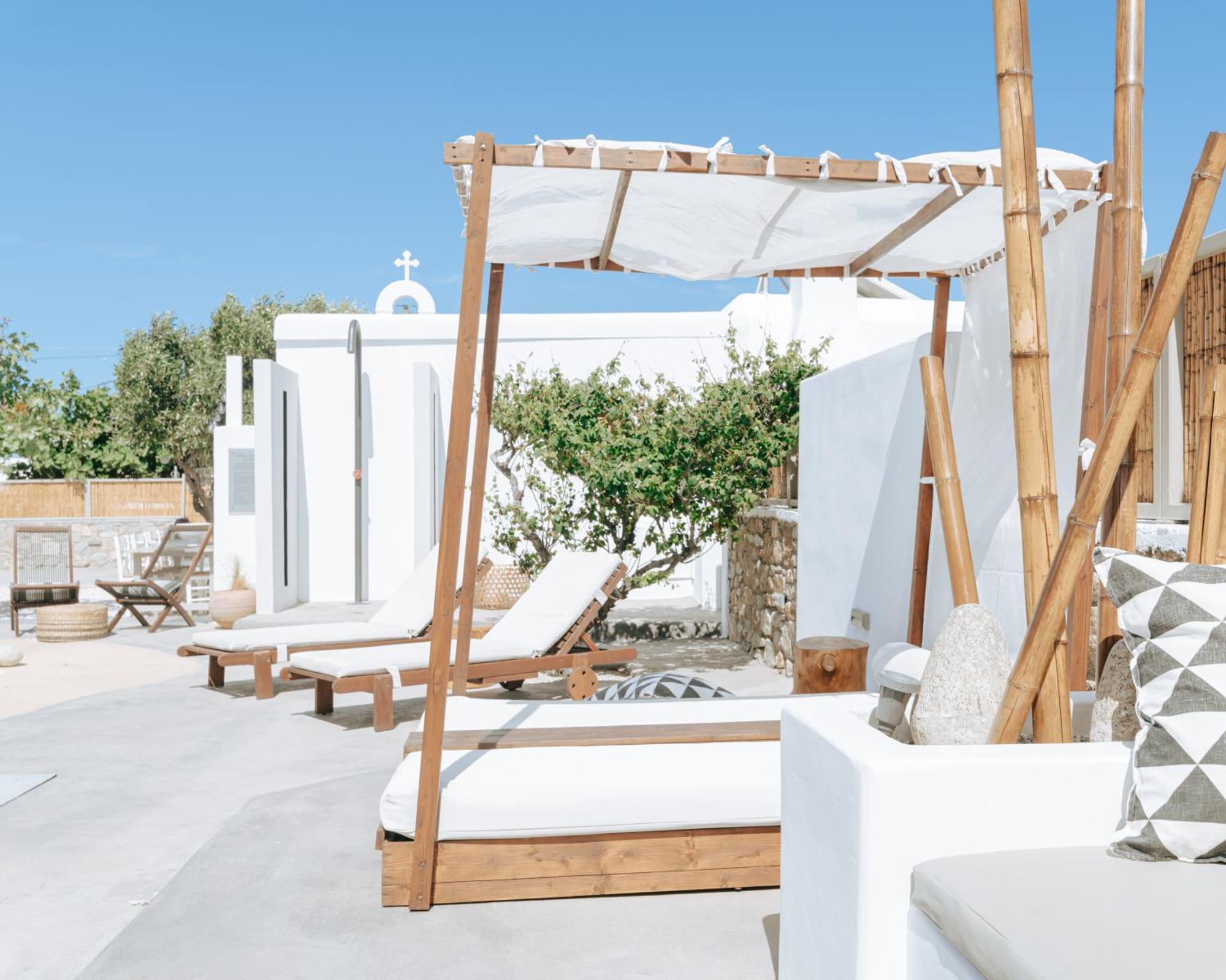 White And Grey Lägenhet Mykonos Town Exteriör bild